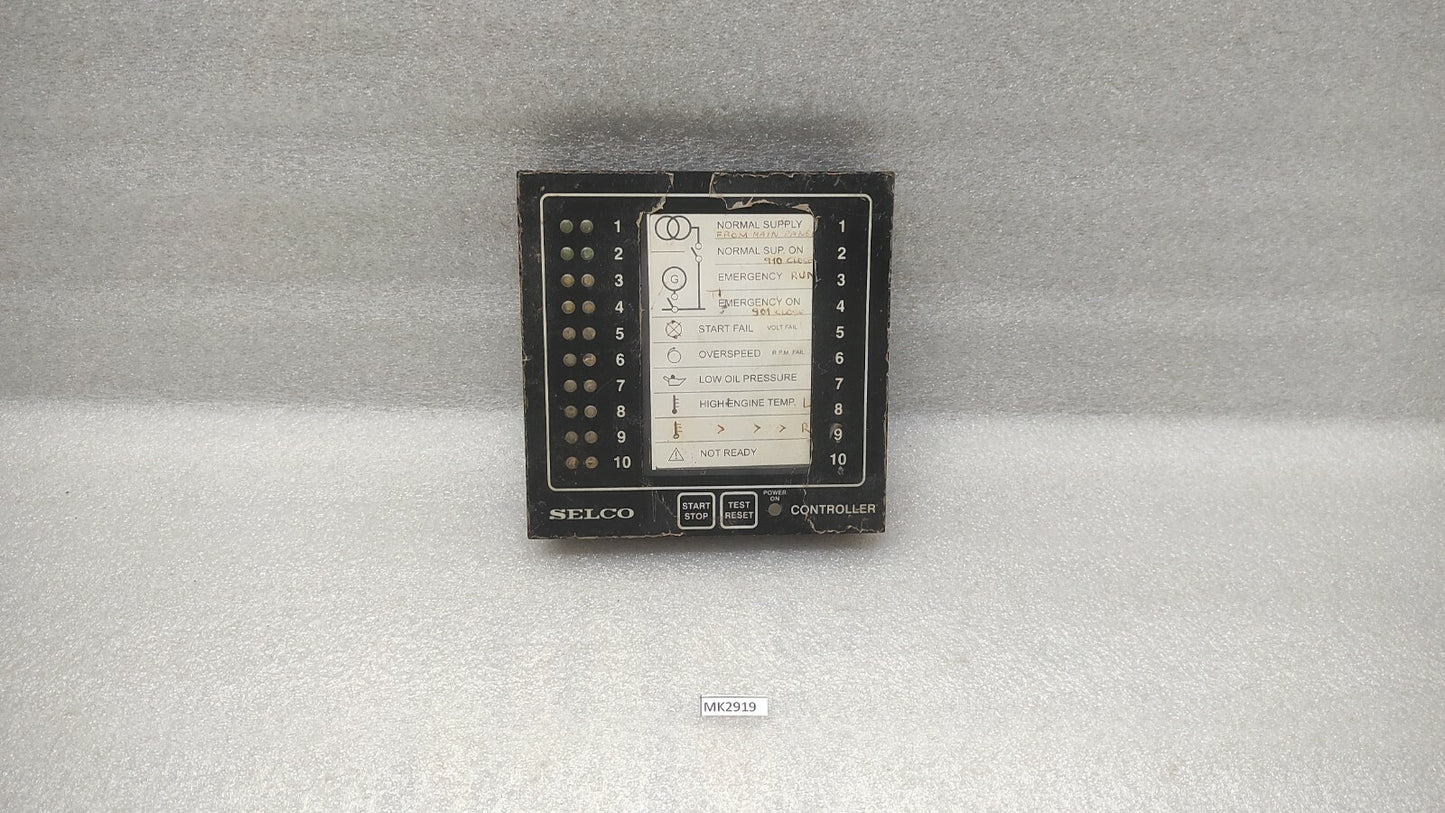 SELCO M2100.0020 EMERGENCY GENERATOR CONTROLLER 24VDC