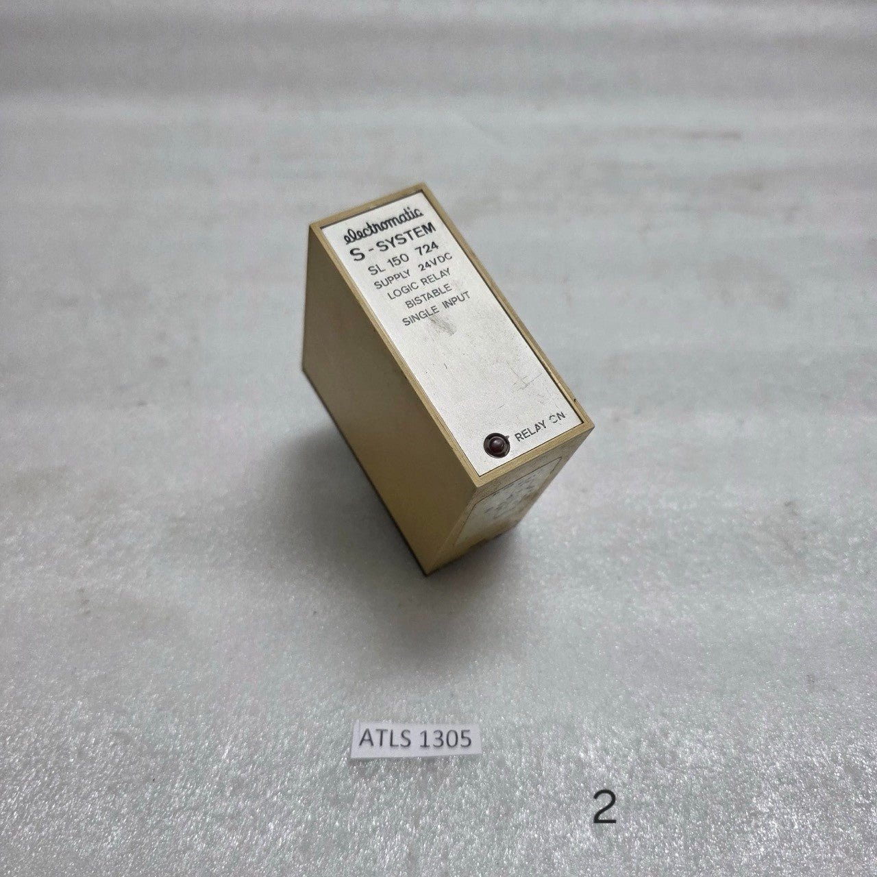ELECTROMATIC SL 150 724 LOGIC RELAY 24VDC