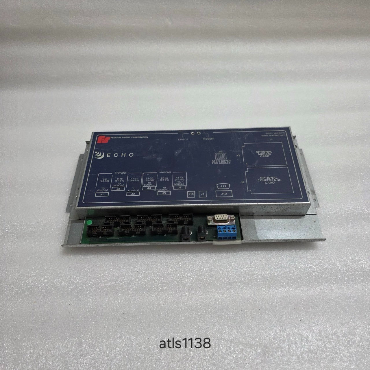 FEDERAL SIGNAL ECHO-MB DIGITAL INTERCOM CIRCUIT BOARD/MOTHERBOARD 4350-FS