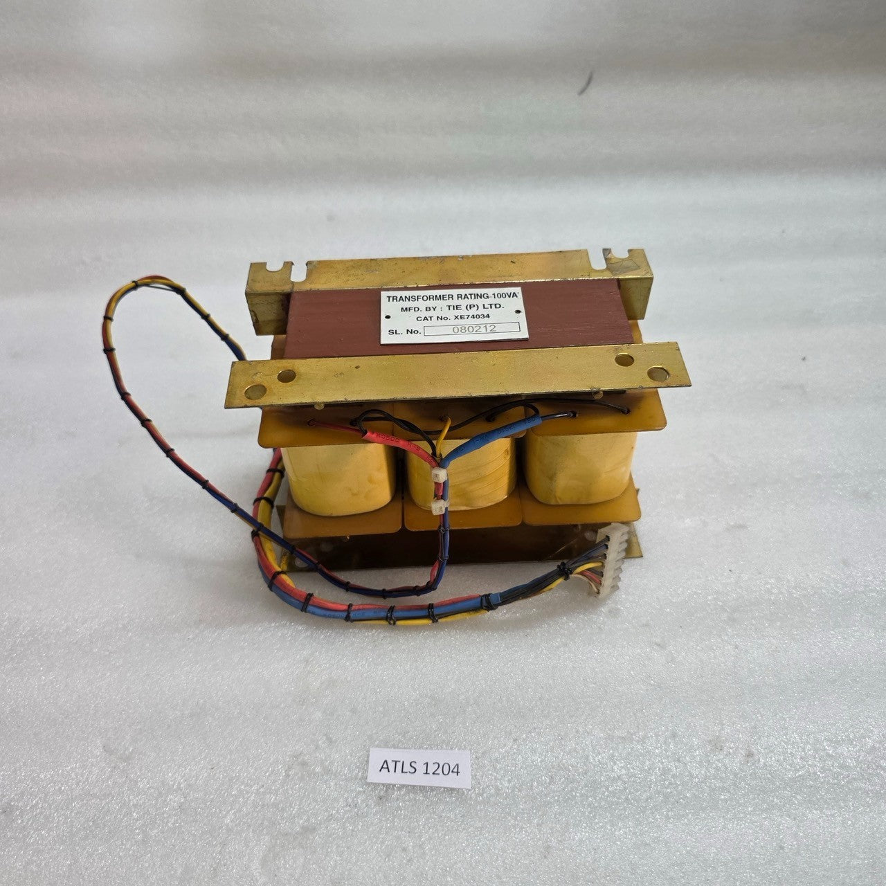 TIE XE74034 POWER TRANSFORMER 100 VA