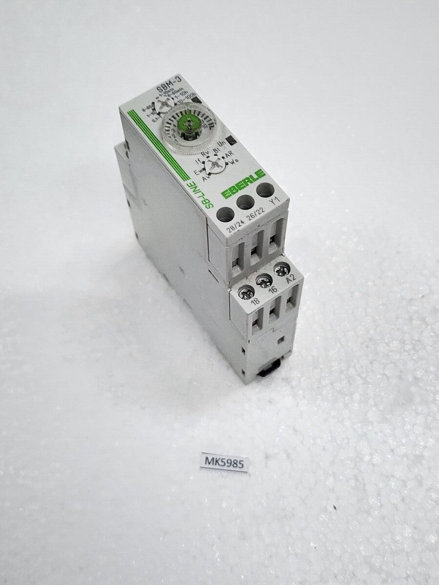 EBERLE SBM-3 MULTIFUNCTION TIMER RELAY 0545 51 649 820 12-240V AC/DC