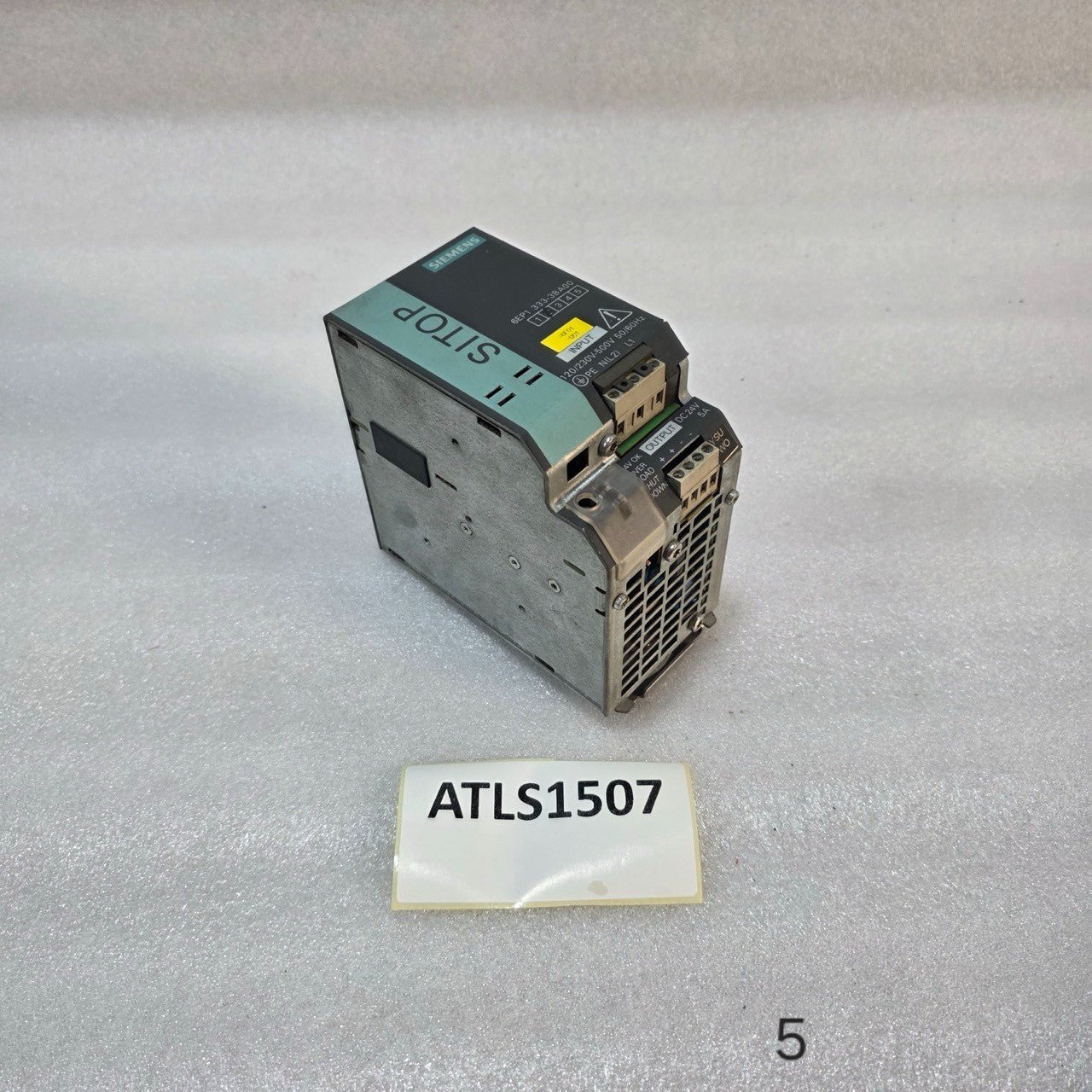 SIEMENS 6EP1333-3BA00 SITOP PSU200M POWER SUPPLY 24VDC 5A