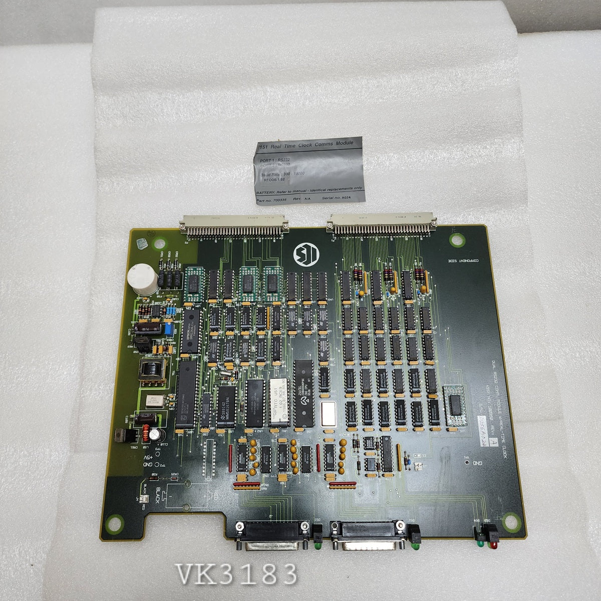 ICS TRIPLEX 100950 7151 REAL TIME CLOCK COMMS MODULE 700335 - ARE Marine