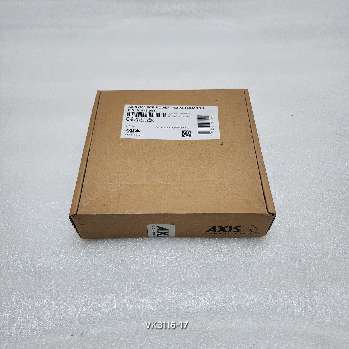 AXIS COMMUNICATION Q60 PCB POWER BOARD 01448-001 Q6034 POWER E2