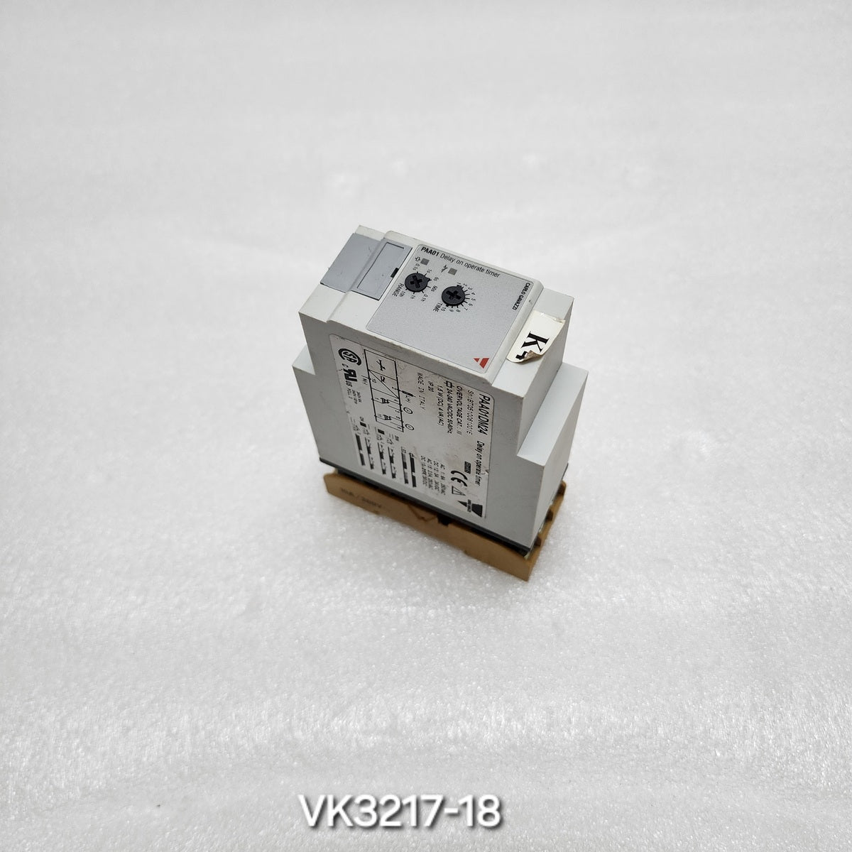 CARLO GAVAZZI PAA01DM24 DELAY ON OPERATE TIMER 24-240V AC/DC