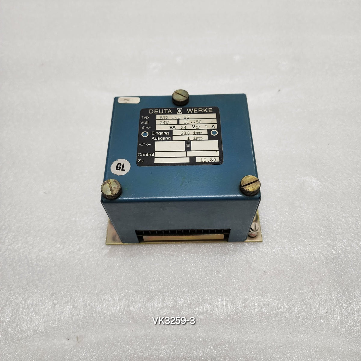 DEUTA WERKE BI2 FYG S2 317750 24VDC