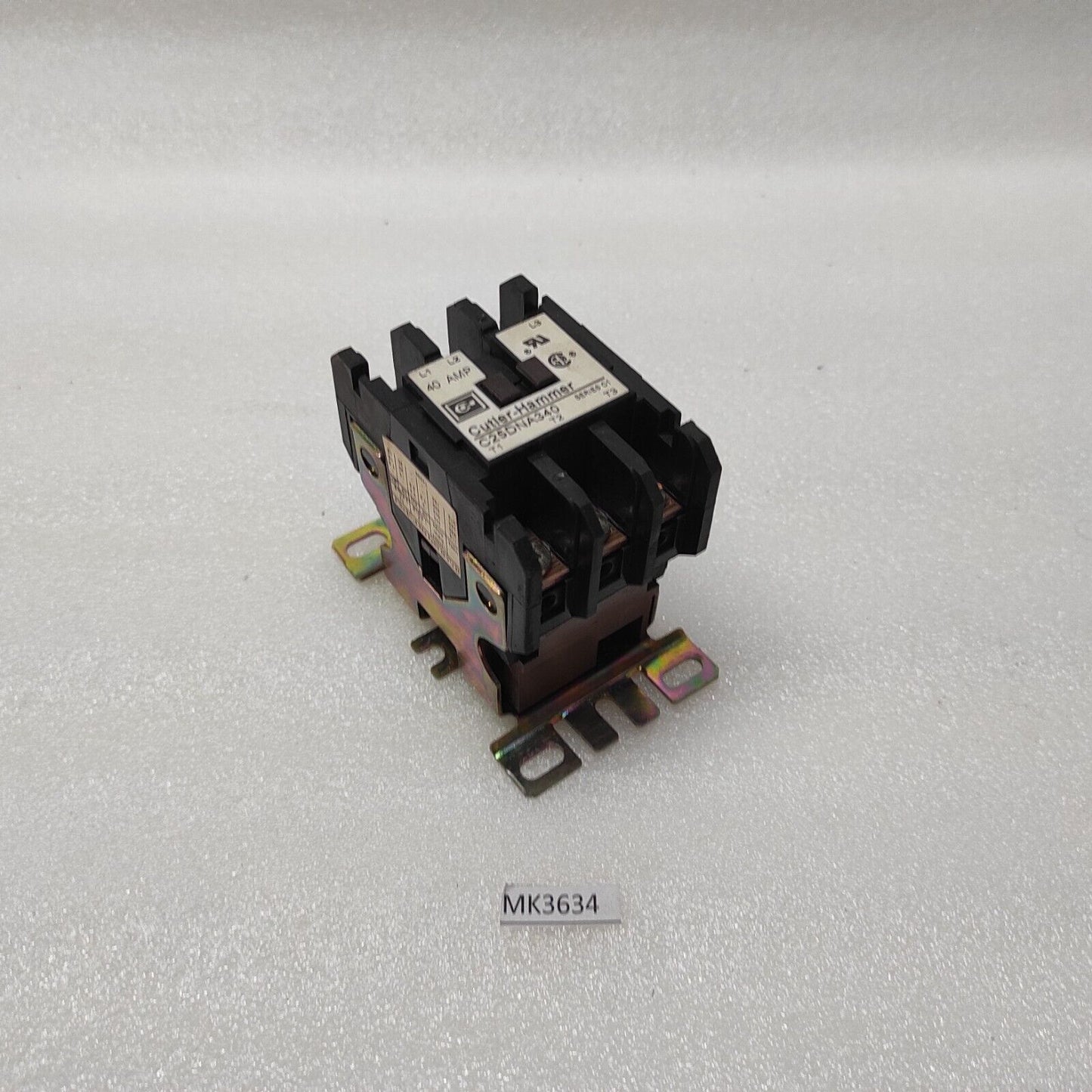 CUTLER HAMMER C25DNA340 MAGNETIC CONTACTOR 40A COIL VOLTAGE 24V