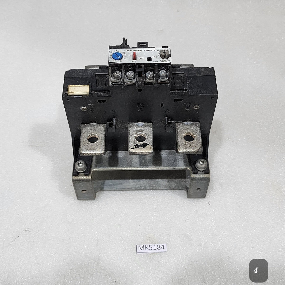 ALLEN BRADLEY CAT 592-A2ME SER B THERMAL OVERLOAD RELAY 57-180A