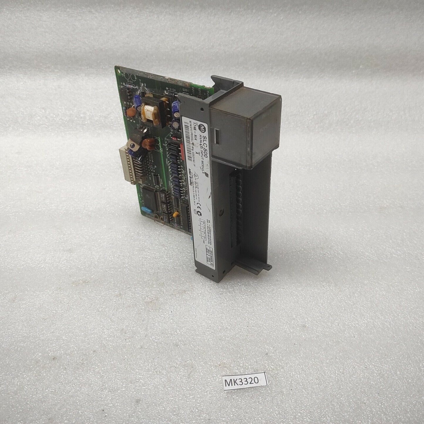 ALLEN BRADLEY CAT 1746-NI4 SLC500 ANALOG INPUT MODULE