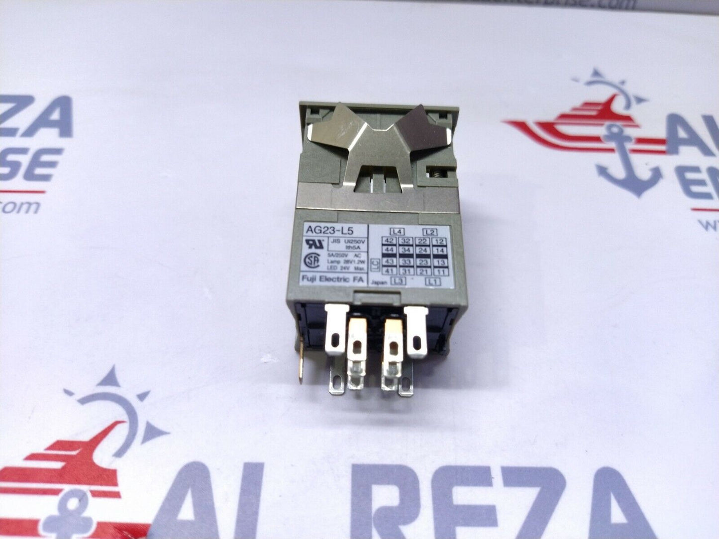 Fuji Electric AG23-L5AX2E-Y Pilot Yellow Light AG23-L5 5A/250V AC