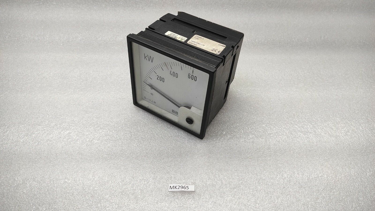 DEIF KW METER 100036913.20 KILOWATT METER 115VAC 750/5A