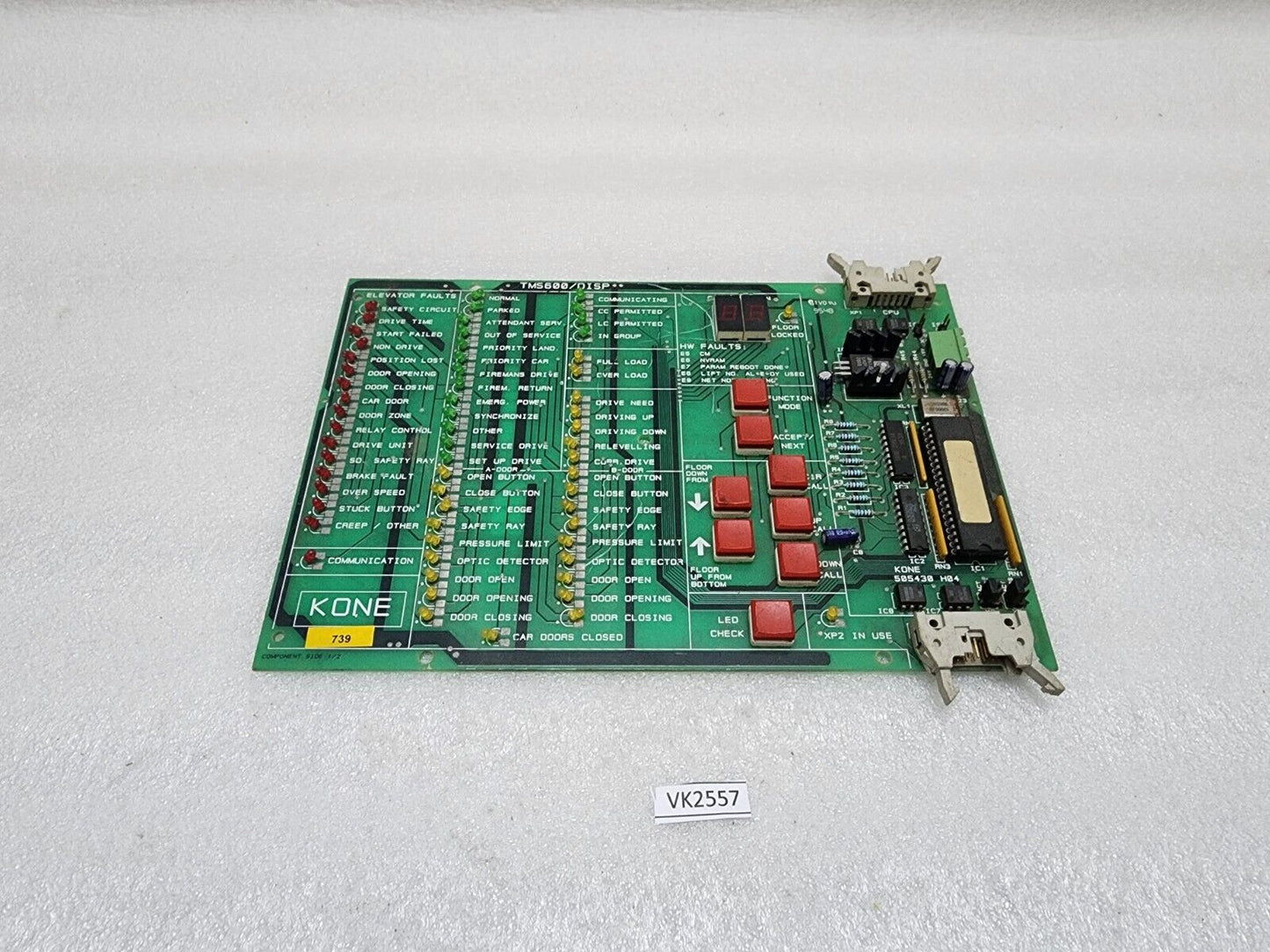 KONE TMS600/DISP ELEVATOR PCB 505430H04