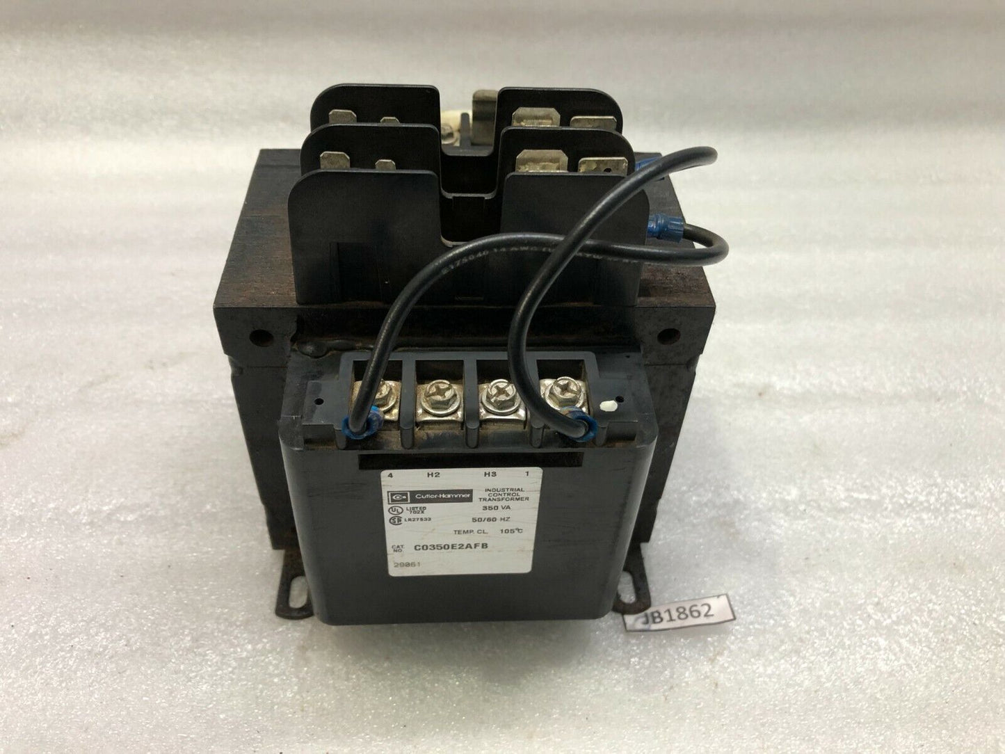 CUTLER HAMMER C0350E2AFB 350VA INDUSTRIAL CONTROL TRANSFORMER 110-120V
