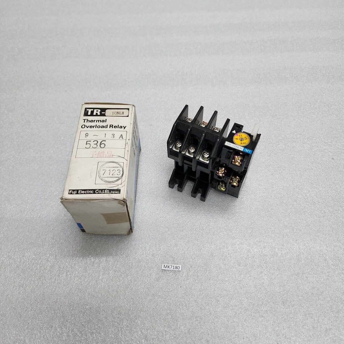 FUJI ELECTRIC TR-10NLH/M1 THERMAL OVERLOAD RELAY 6-13A