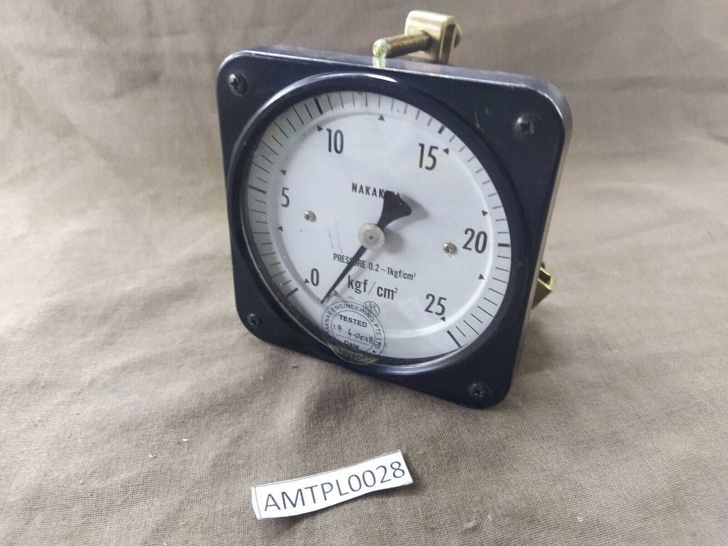 Nakakita Pressure Meter Gauge 0-25 kgf/cm2