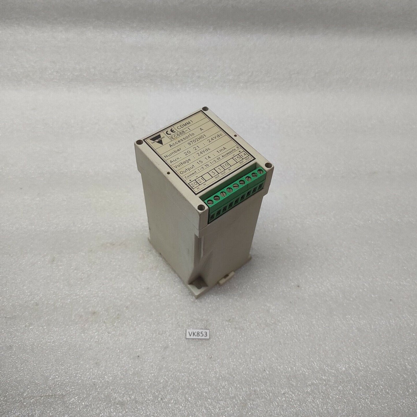 CARLO GAVAZZI CDMM1 RELAY 9702H01 24VDC