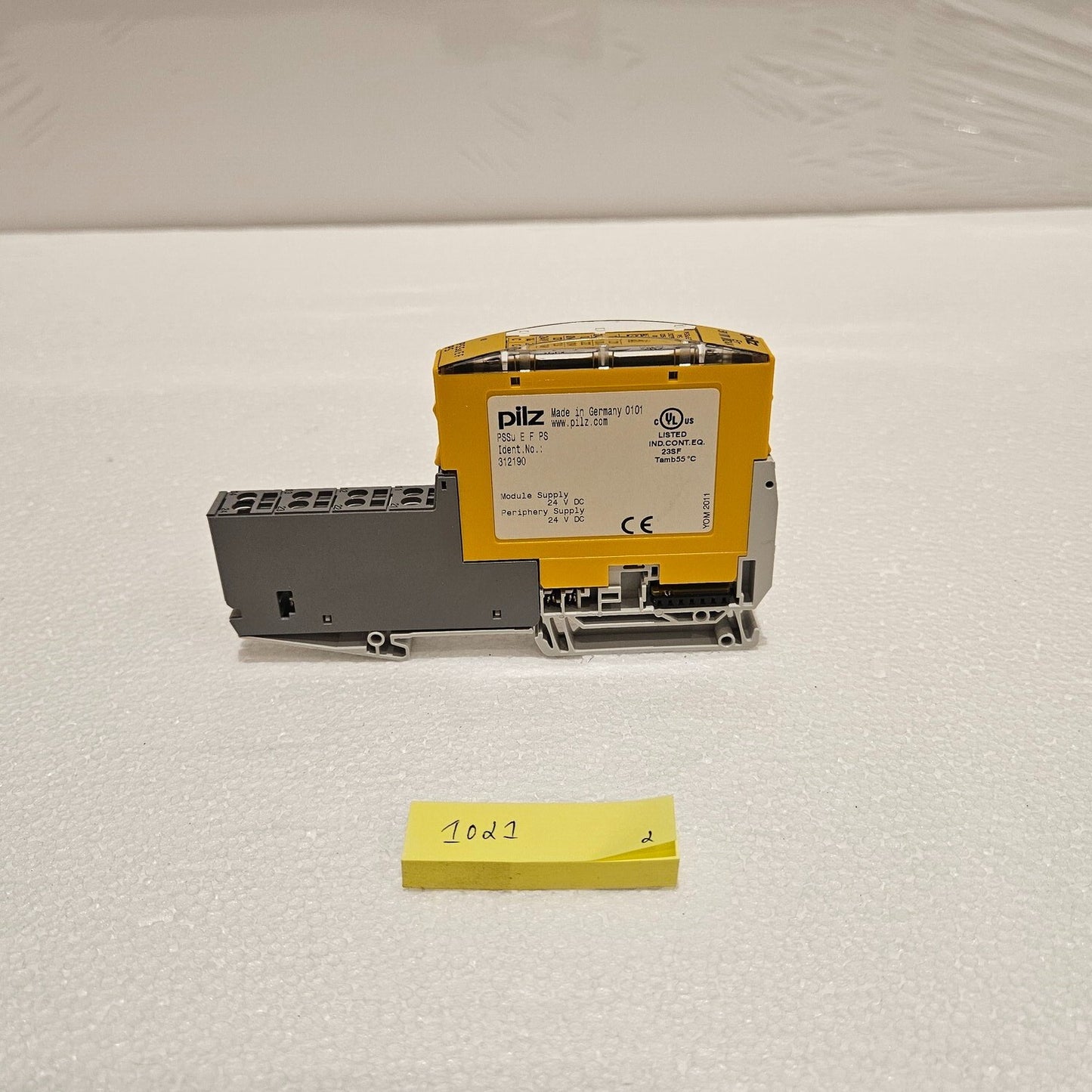 PILZ PSSU E F PS POWER SUPPLY MODULE 312190 LOT OF 2 UNIT