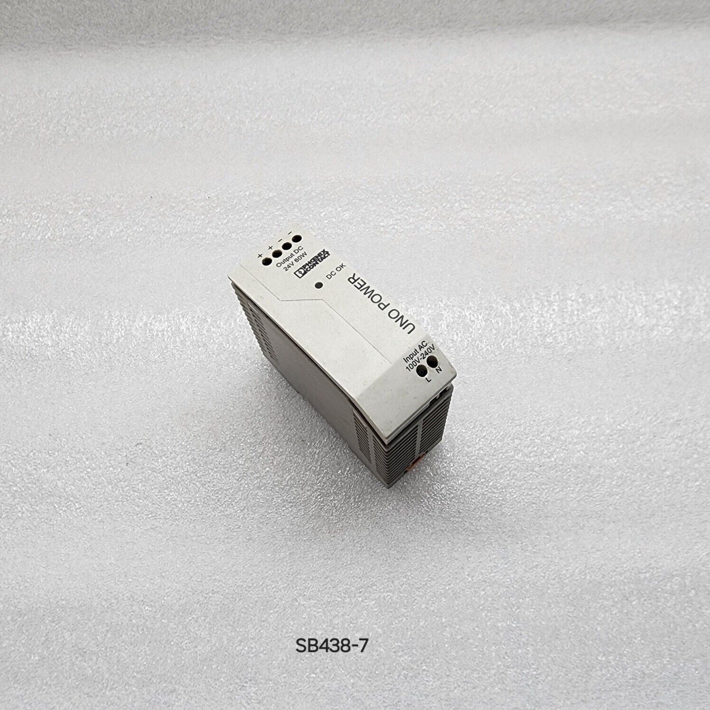 PHOENIX CONTACT UNO-PS/1AC/24DC/60W POWER SUPPLY 2902992 24VDC 2.5A