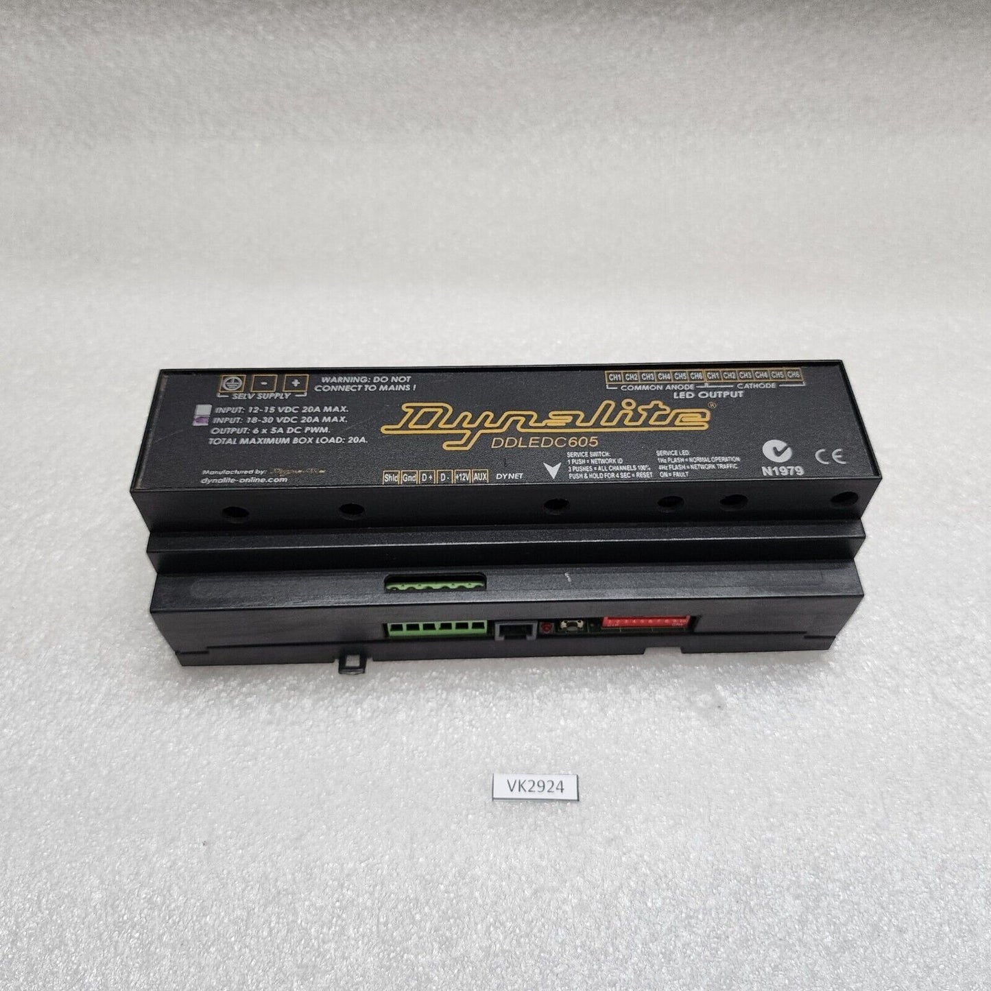 DYNALITE DDLEDC605 LED PWM CONTROLLER 18-30VDC