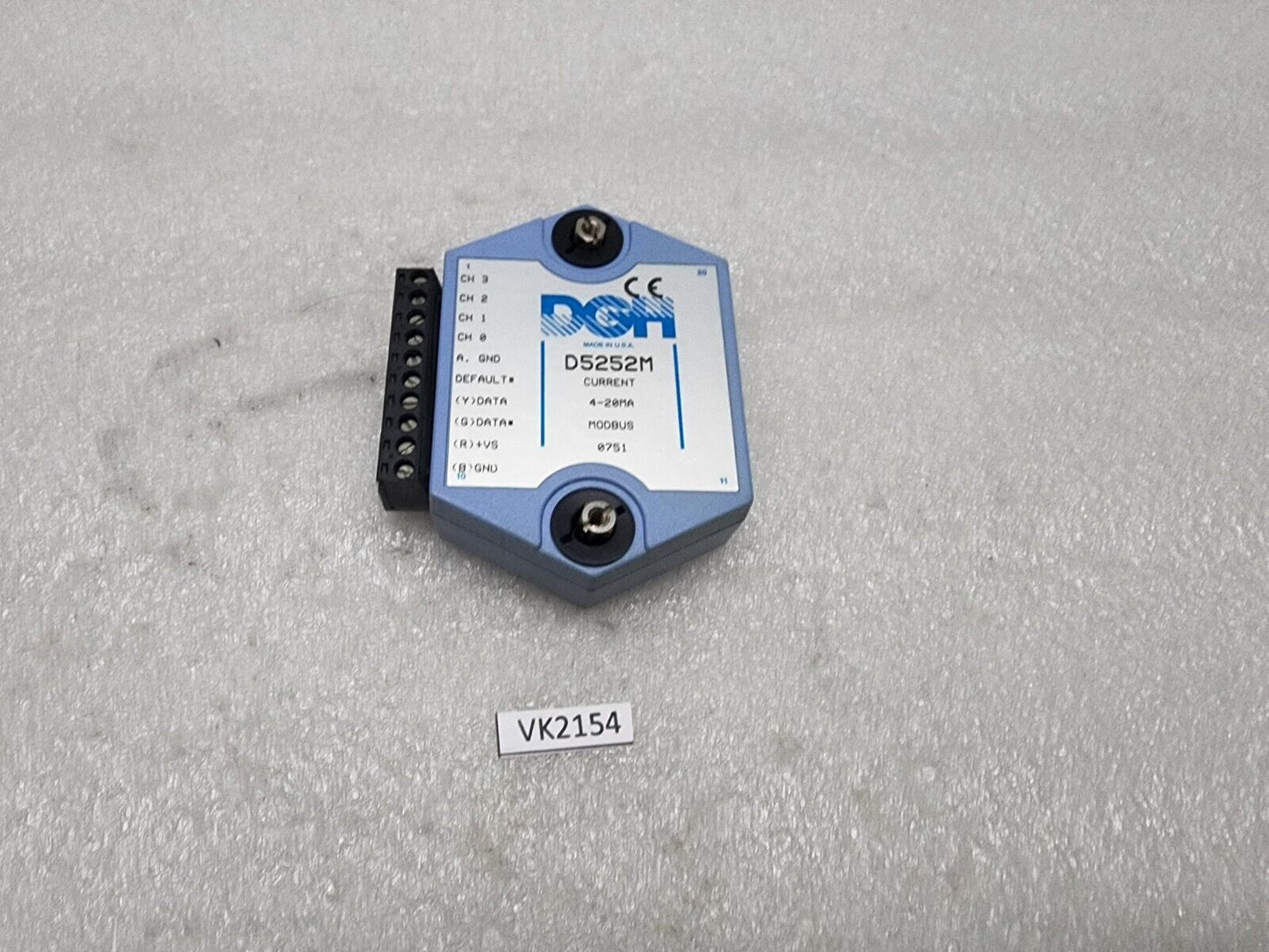 DGH D5252M 4-20MA MODBUS