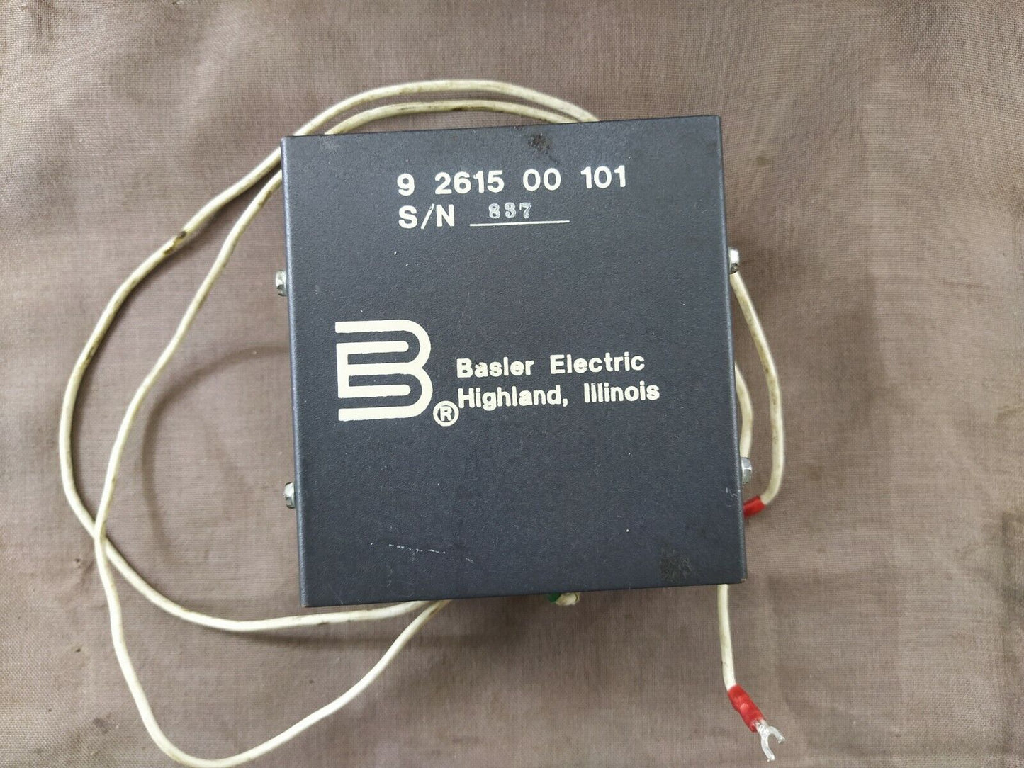Basler 9 2615 00 101 Radio Frequency Interface Filter 9261500101
