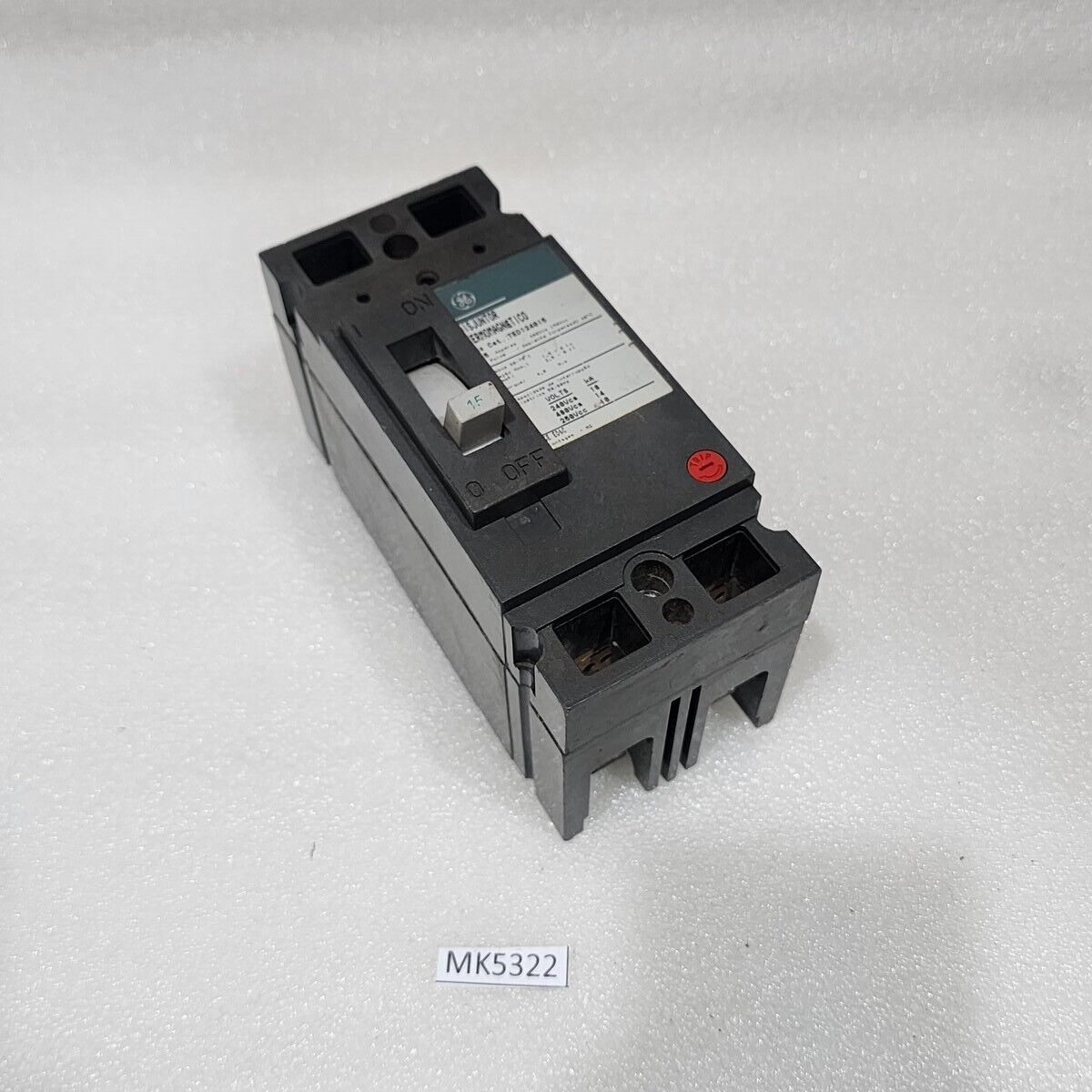 GE TED124015 2-POLE CIRCUIT BREAKER 15A GENERAL ELECTRIC