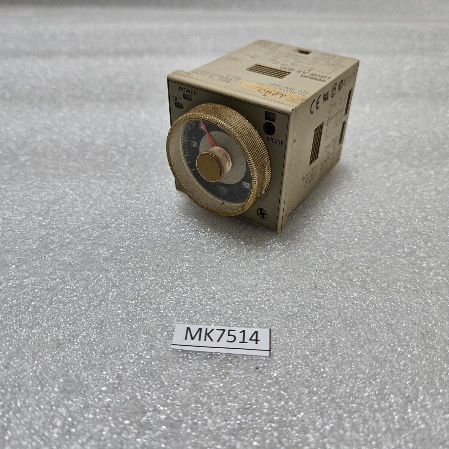 OMRON H3CR-A8-600 MULTIFUNCTION TIMER 24-48VAC/12-48VDC