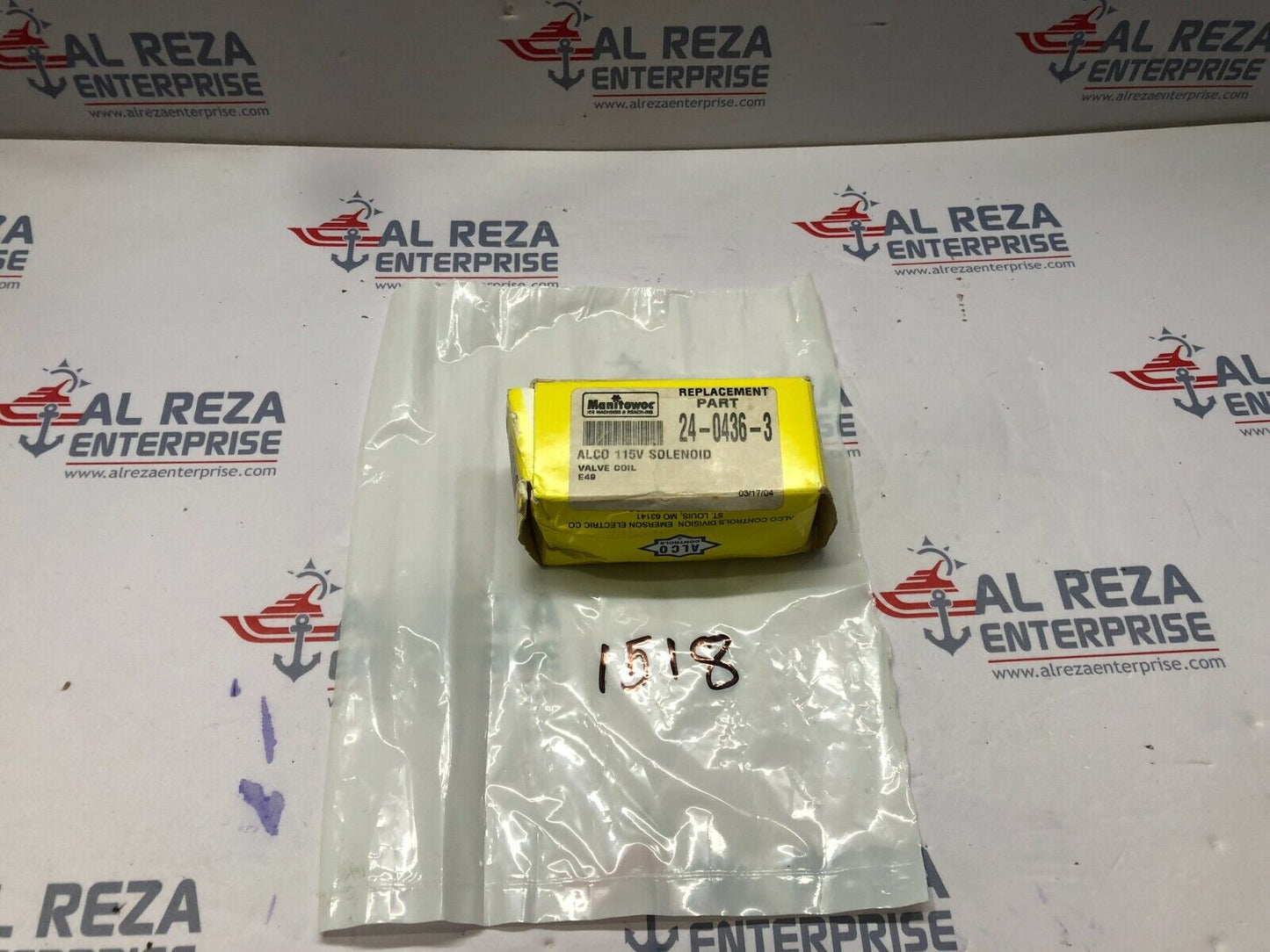 ALCO 24-0436-3 SOLENOID COIL 115V GS-1803-4