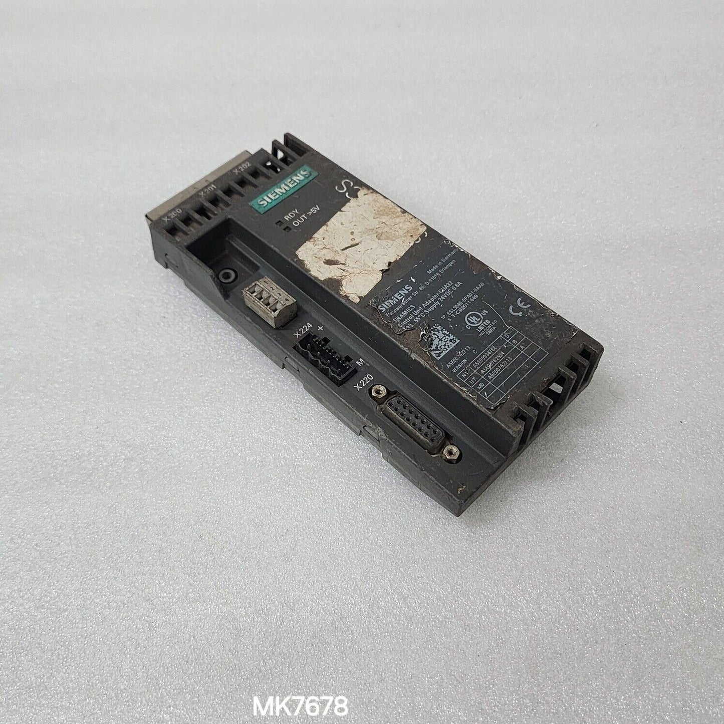 SIEMENS 6SL3040-0PA01-0AA0 CUA32 CONTROL UNIT ADAPTER