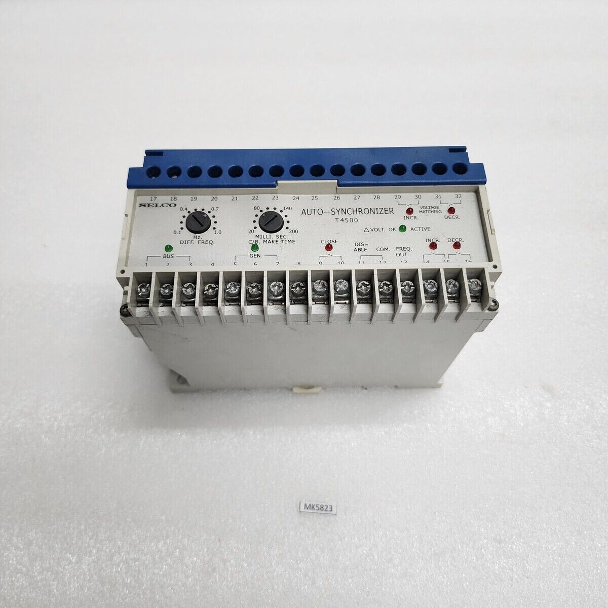 SELCO T4500-13 AUTO SYNCHRONIZER 100-110V