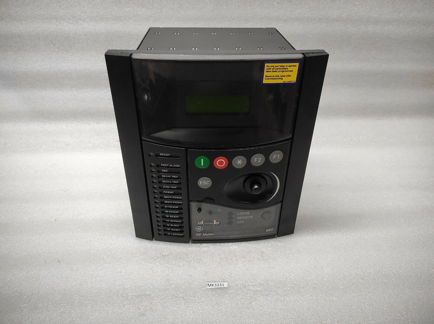 GE MULTILIN 650 FMOD136-23 FEEDER PROTECTION RELAY F650BABF1G0LO 110-250VDC/120-