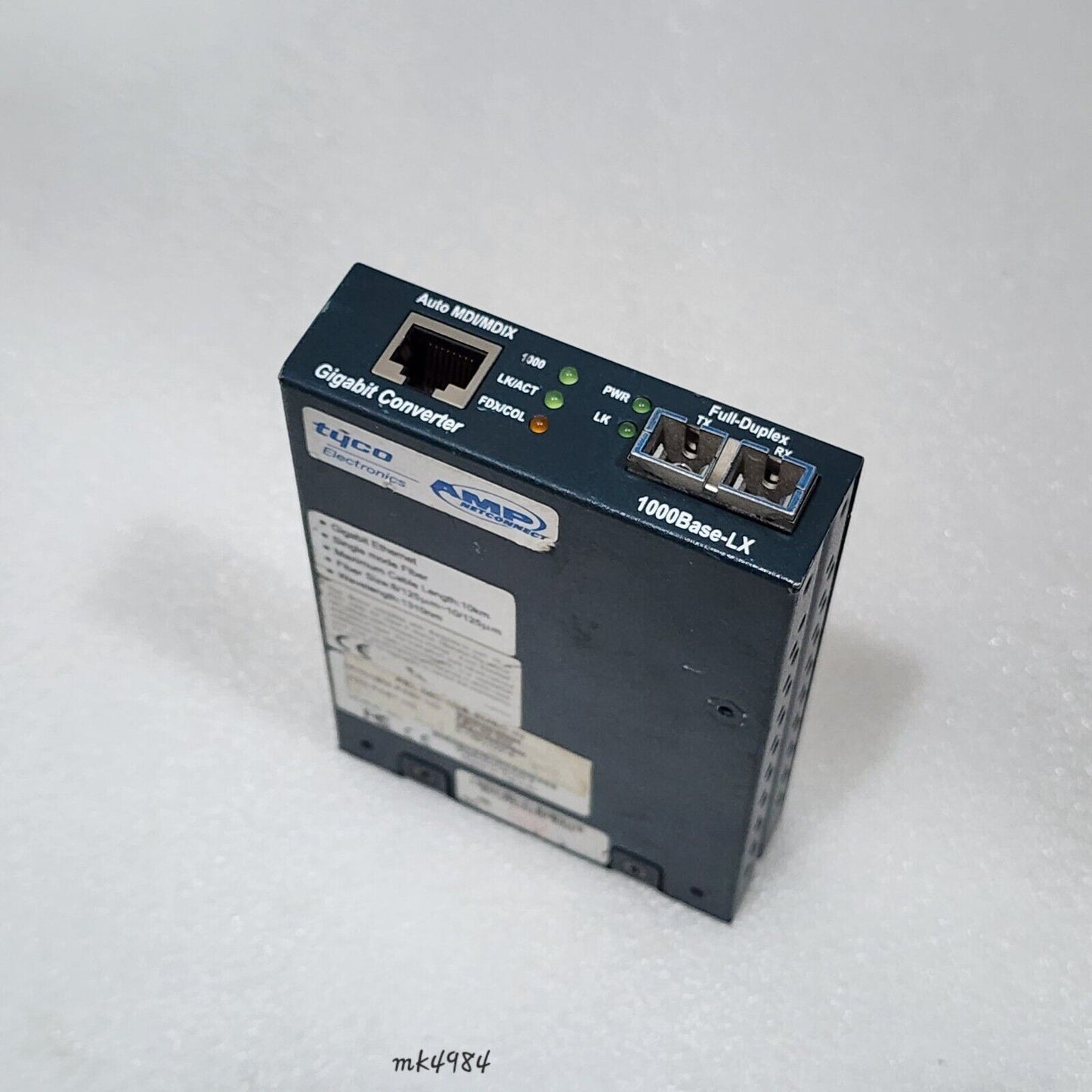 GIGABIT CONVERTER PEL-MC-1GB-SMSC-IN TYCO 1000BASE-LX