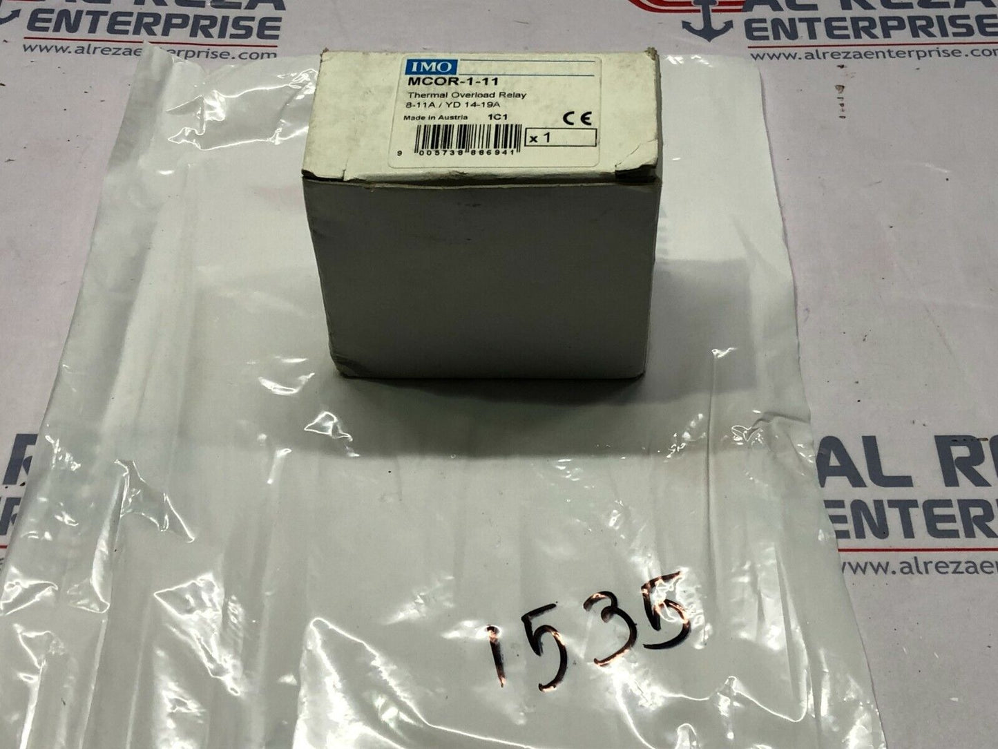 IMO MCOR-1-11 THERMAL OVERLOAD RELAY 8-11A/YD 14-19A