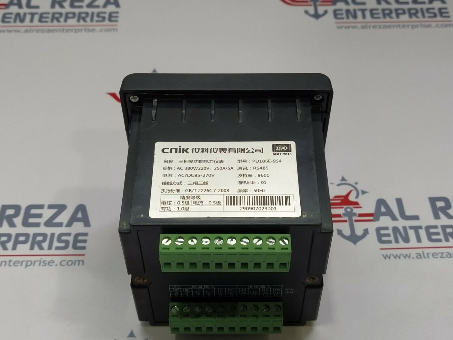 Cnik PD186E-9S4 3-Phase Multi Function Power Meter 85-270V AC/DC