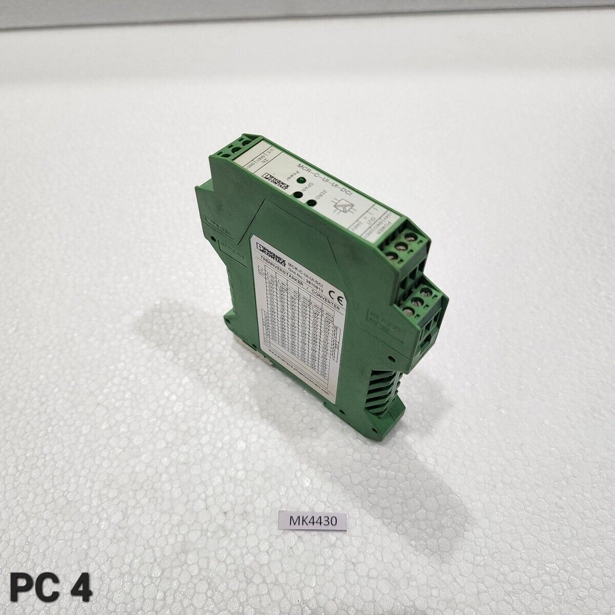 PHOENIX CONTACT MCR-C-UI-UI-DCI CONVERTER 2810913