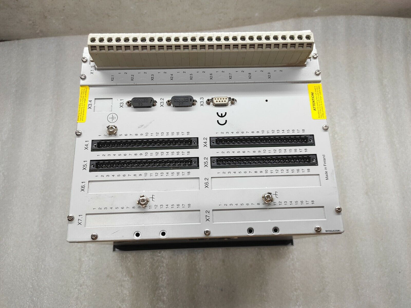 ABB REM543 Machine Protection Terminal REM543CG216AAAA Rev B REM 543