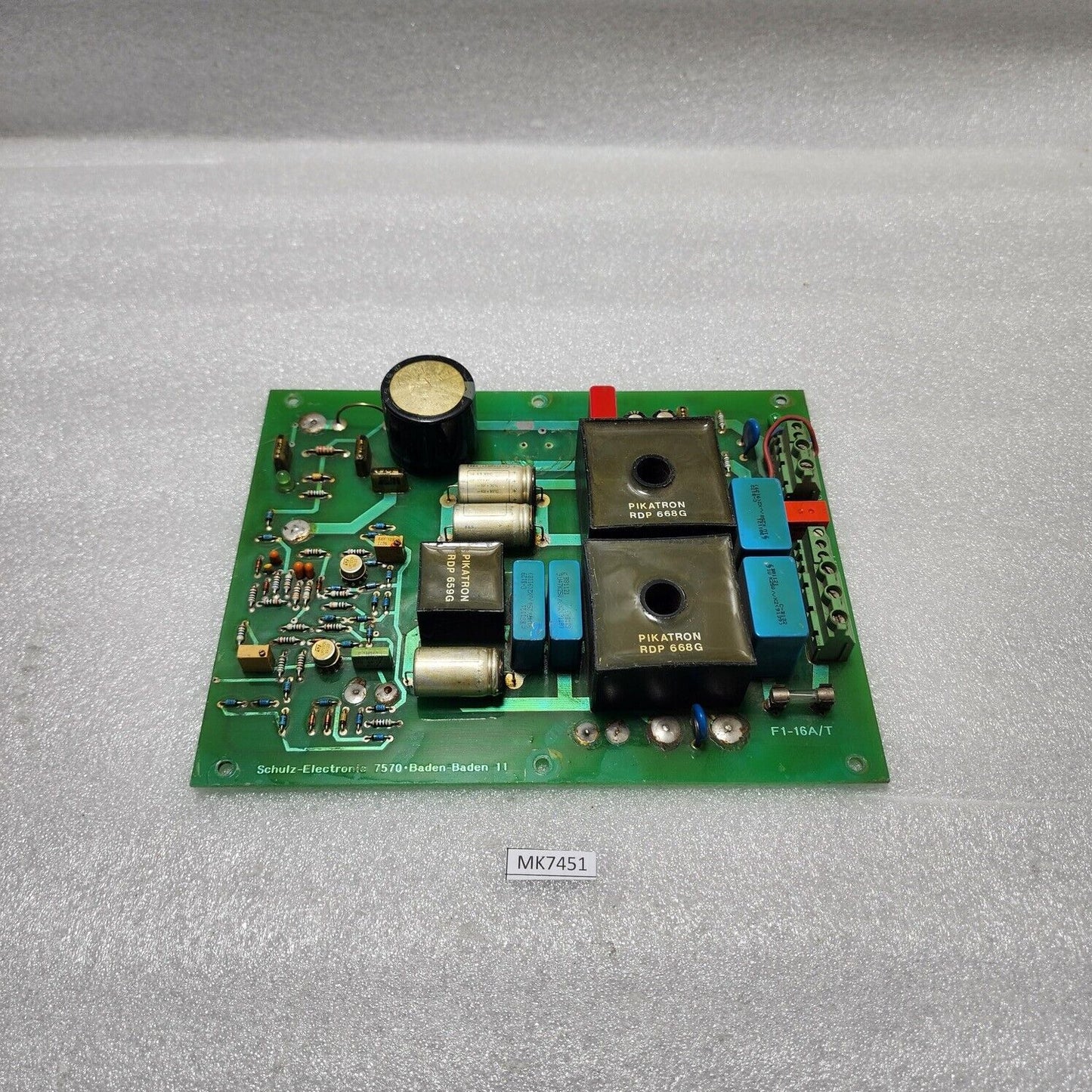 SCHULZ ELECTRONICS SC150-1.1 PCB