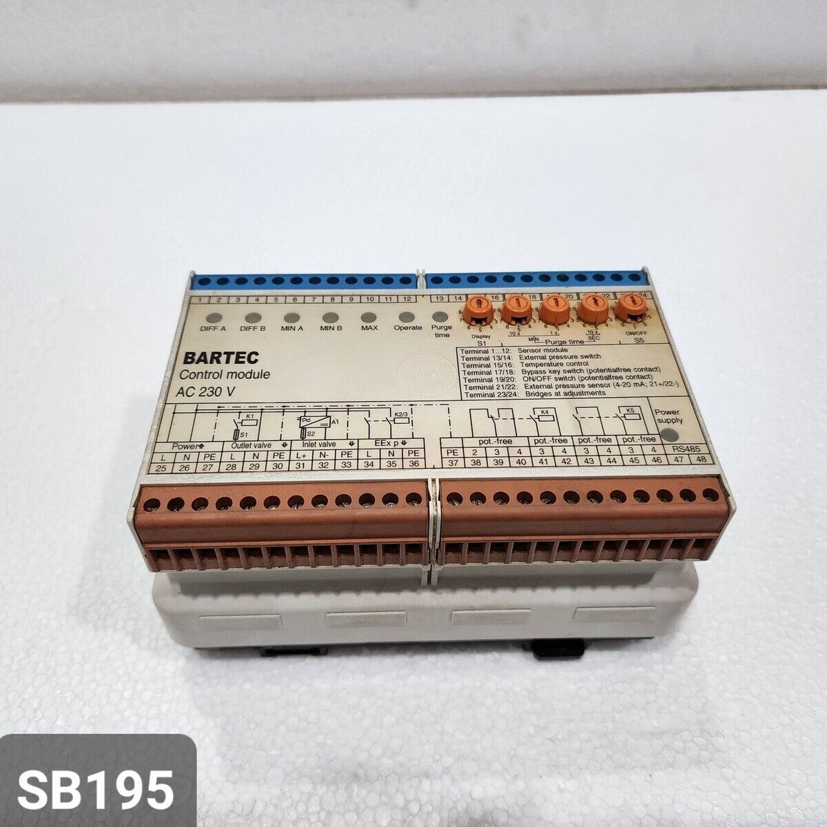 BARTEC 07-7331-81121100 CONTROL MODULE 230VAC