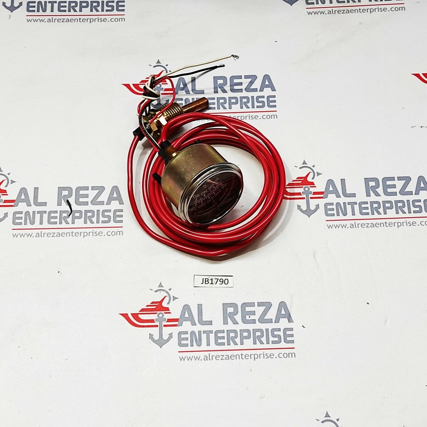 HAMWORTHY TULSA 10-35-1641 TEMPERATURE GAUGE WITH SENSOR 32509689A 160'- 320' F