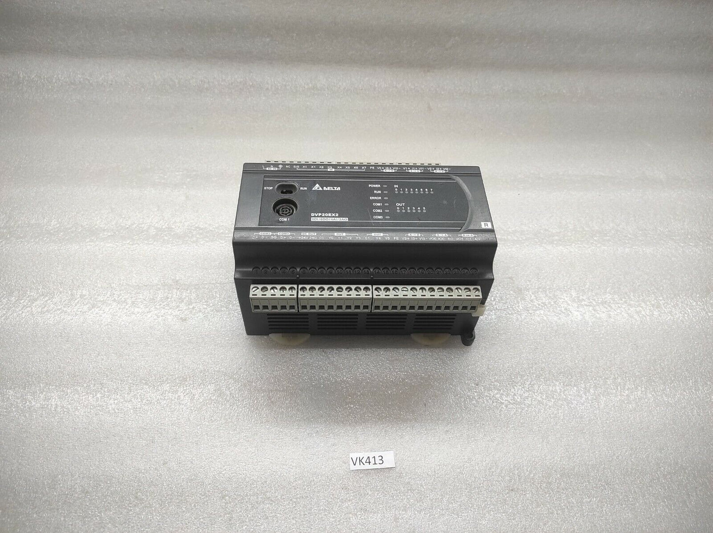 DELTA ELECTRONICS DVP20EX200R PROGRAMMABLE CONTROLLER 100-240VAC