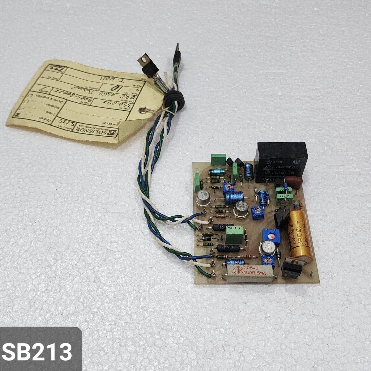 VINGTOR T-40B SOLISNOR VRC AMPL BOARD