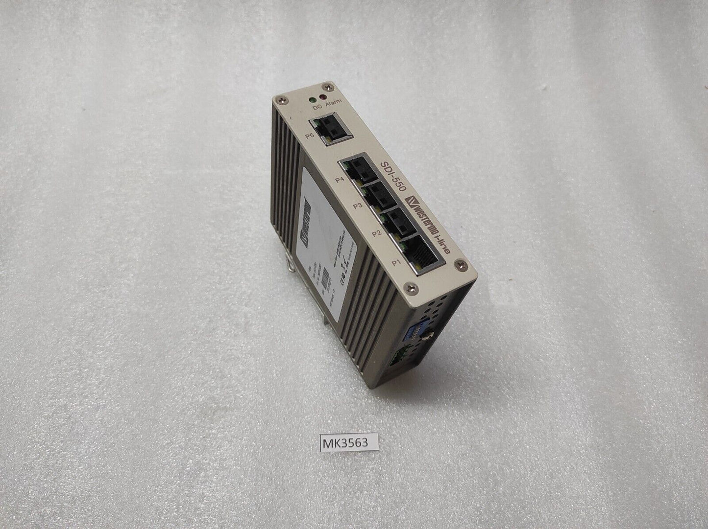 WESTERMO I-LINE SDI-550 5-PORT ETHERNET SWITCH 3625-0050 24VDC-AC