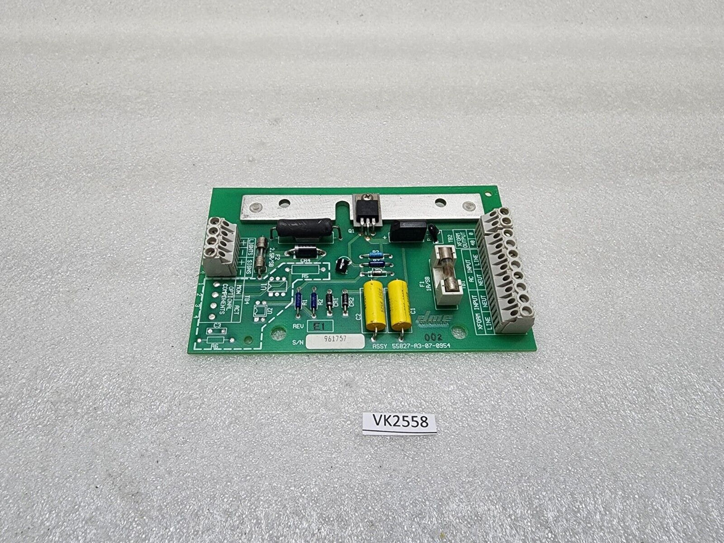 DME CORPORATION 55827-A3-07-0954 PCB 961757
