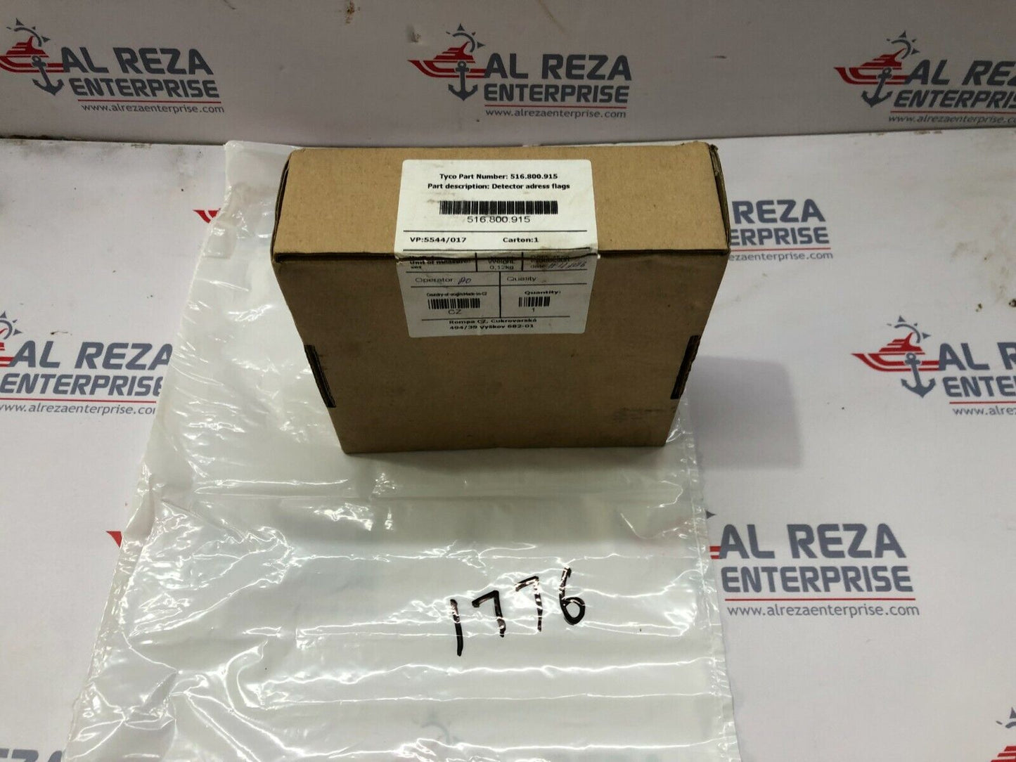 TYCO 516-800-915 DETECTOR ADDRESS FLAGS