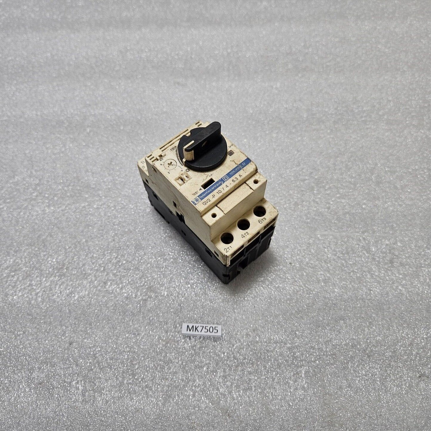 TELEMECANIQUE GV2-P 10 MOTOR CIRCUIT BREAKER 4-6.3A