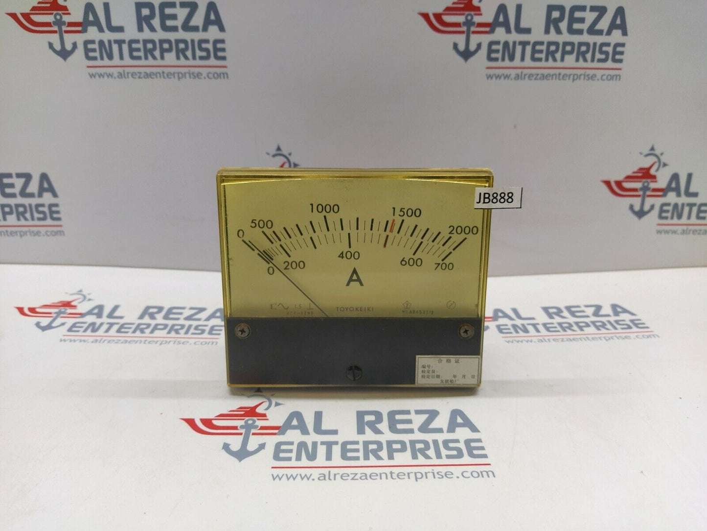 TOYO KEIKI ACF-12NB DOUBLE AMMETER CT 200A/5A 700