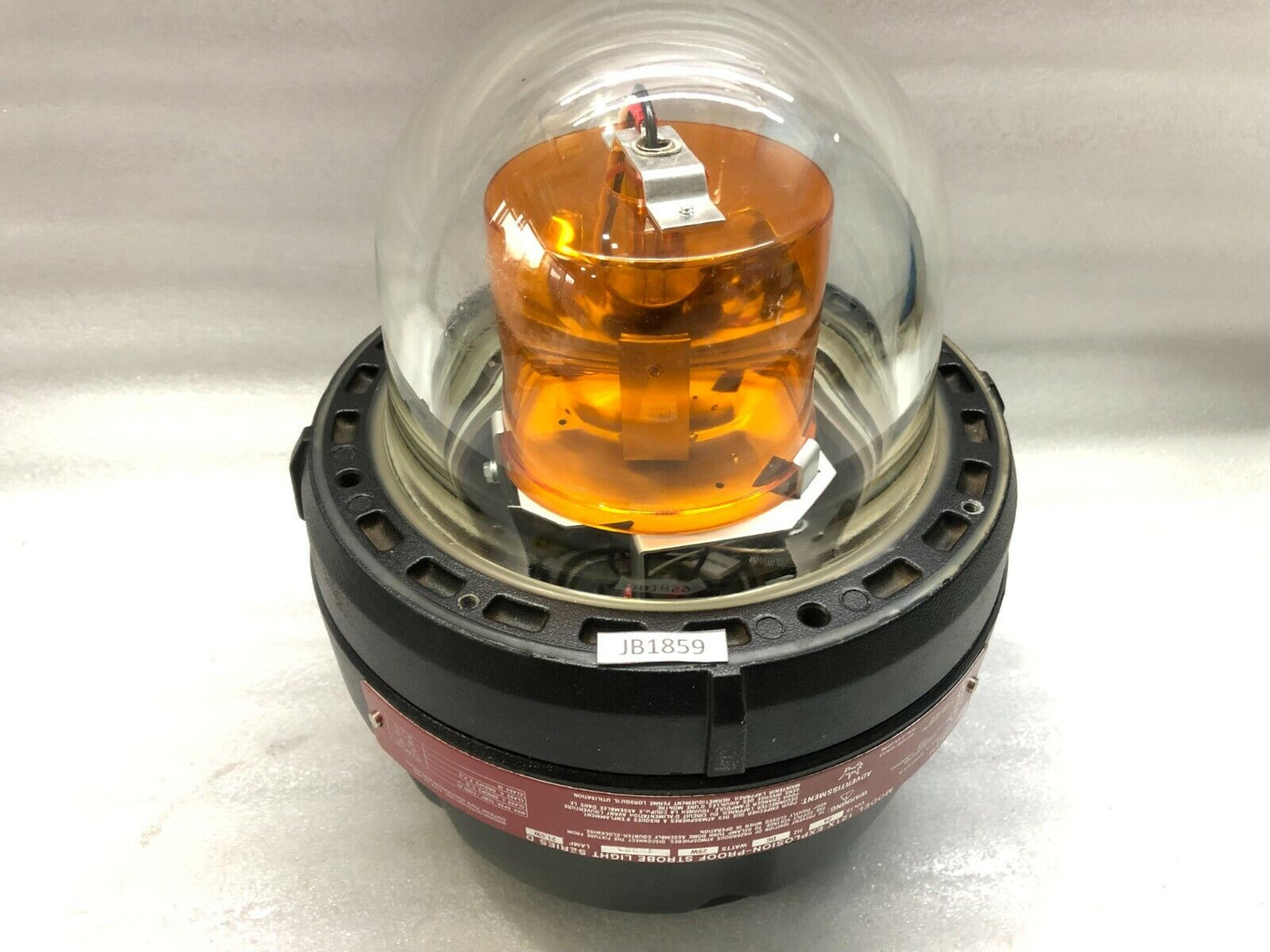 FEDERAL SIGNAL 121X EXPLOSION PROOF STROBE LIGHT 24VDC 25W