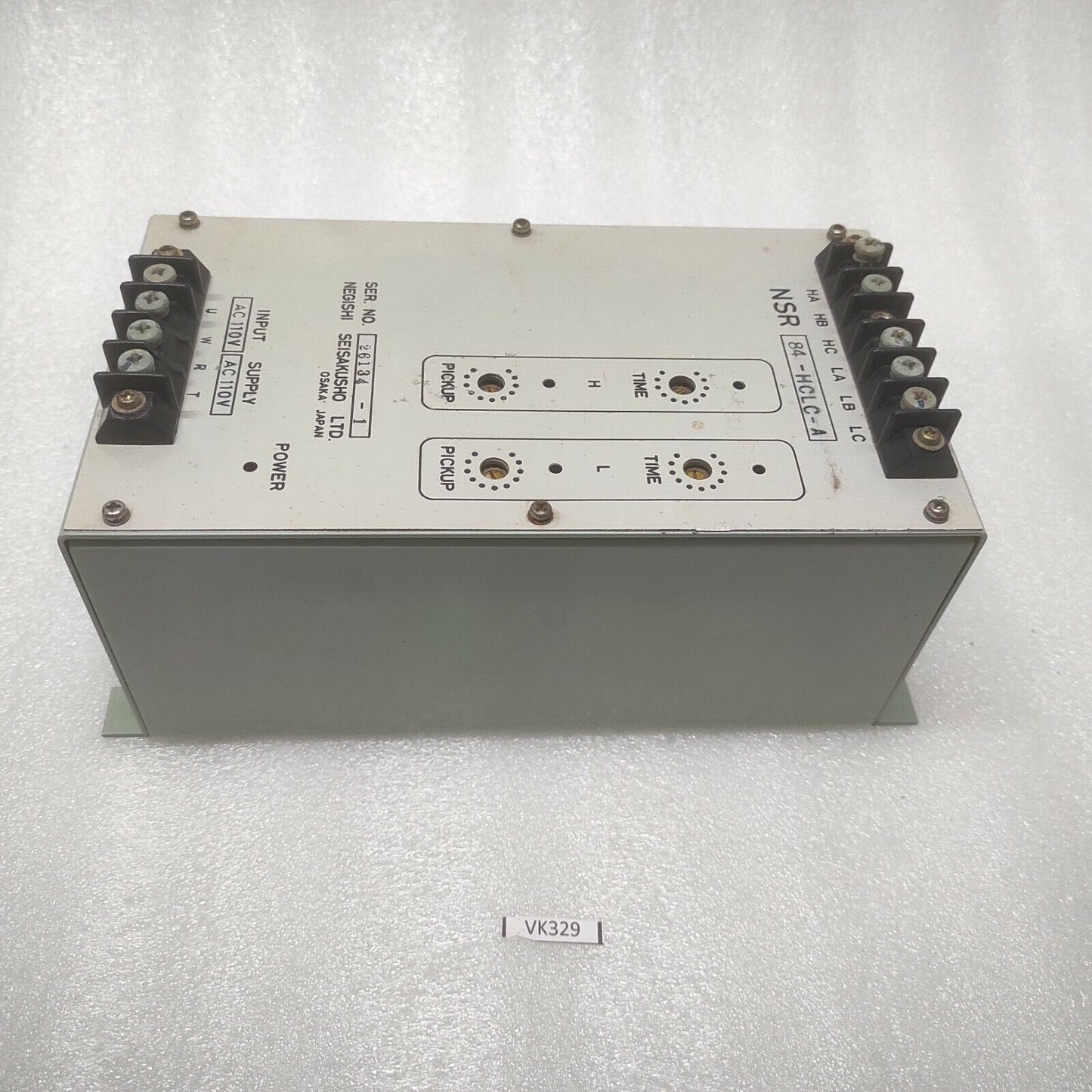 NEGISHI SEISAKUSHO NCR 84-HCLC-A 110VAC