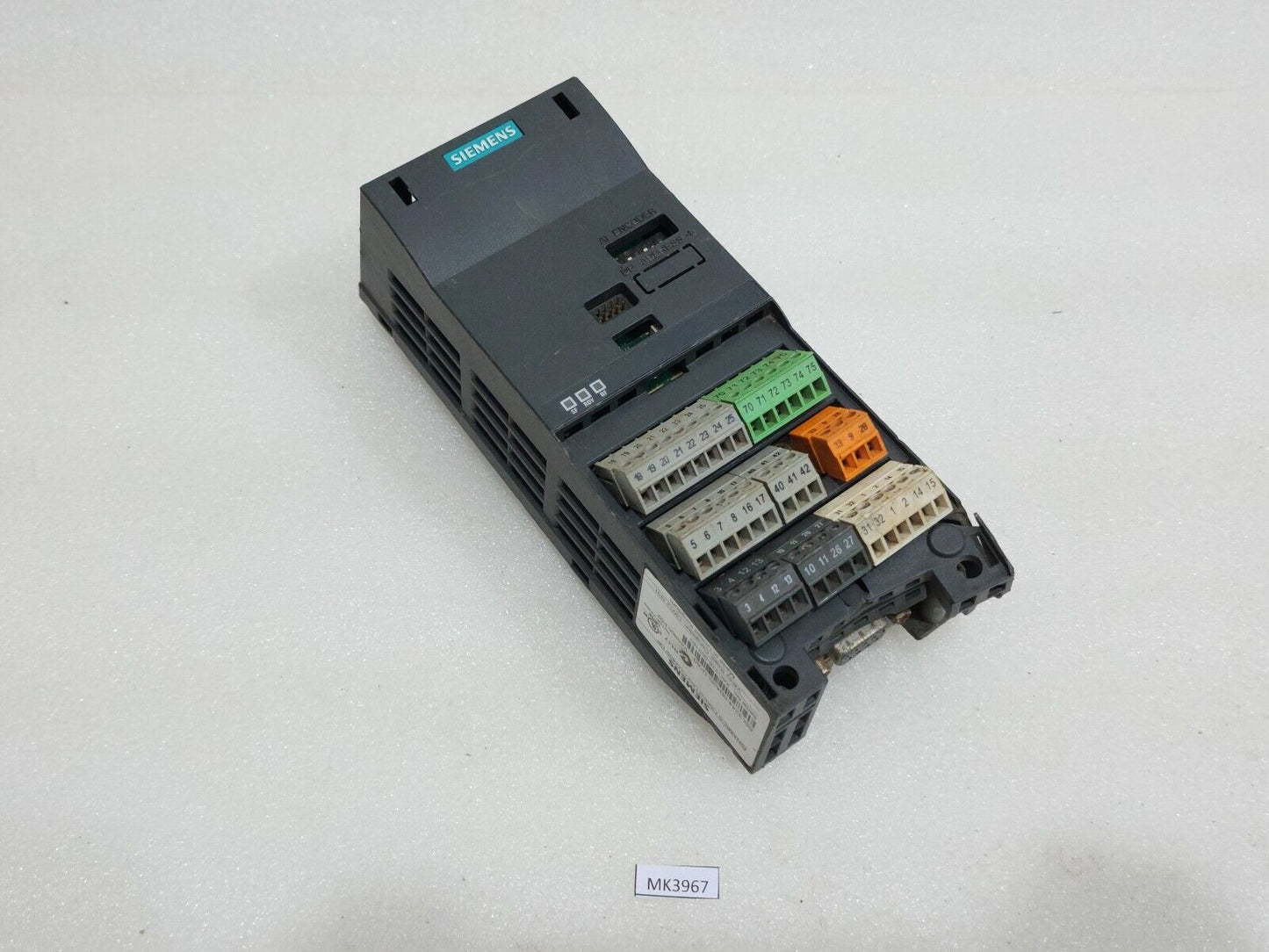 SIEMENS SINAMICS CU240S DP CONTROL UNIT 6SL3244-0BA20-1PA0