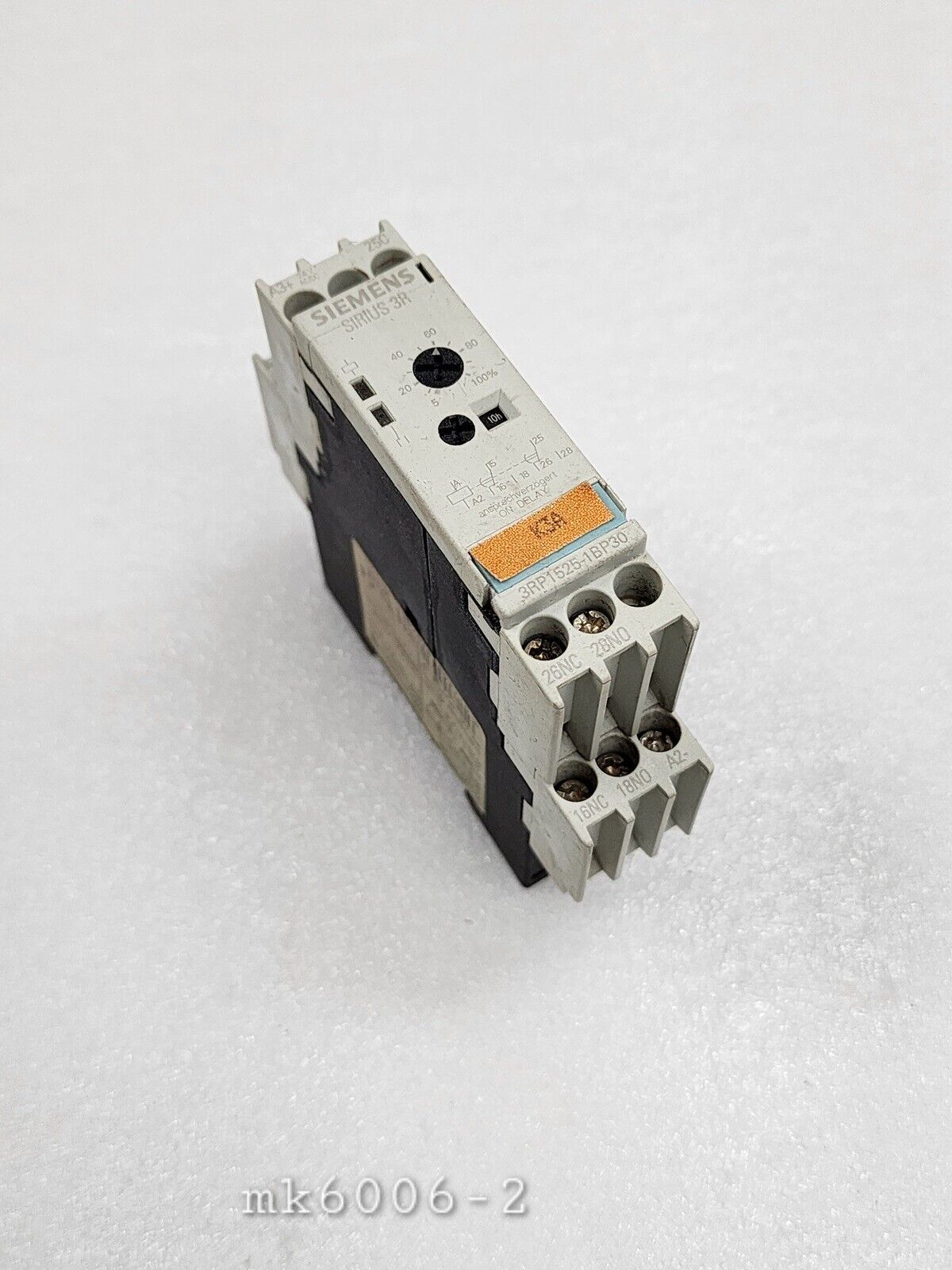 SIEMENS 3RP1525-1BP30 ON DELAY TIMER RELAY